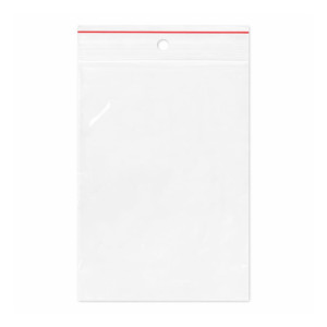 Torebki strunowe zapinane 80 x 120 mm - 100 szt.