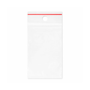 Torebki strunowe zapinane 40 x 60 mm - 100 szt.