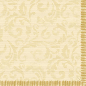 Serwetki Dunilin - 40 x 40 cm - Rich Damast Cream 223758 - 45 szt.