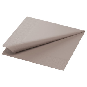 Serwetka TISSUE - Szarobeżowa 168368 - 33x33 cm - 250 szt.