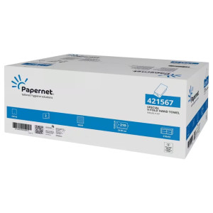 Ręczniki papierowe Papernet Special 421567 w składce ZZ - białe - 3150 odcinków - H3