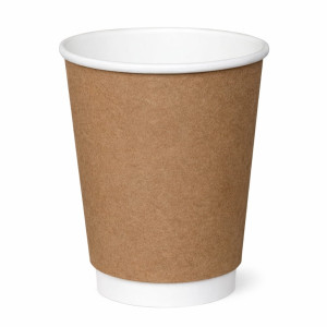 Kubek Papierowy z podwójną ścianką - KRAFT - 400 ml - 20 szt.