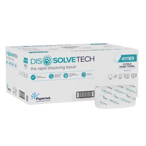Ręczniki papierowe Papernet 411169 w składce ZZ - białe - 4000 odcinków - H3