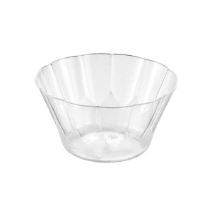 Wielorazowe pucharki plastikowe na lody i desery DECO 100 ml - 25 szt.