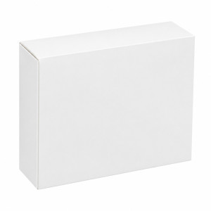 Pudełko kartonowe na ciasto - 21 x 25 x 7 cm - białe - 140 szt.