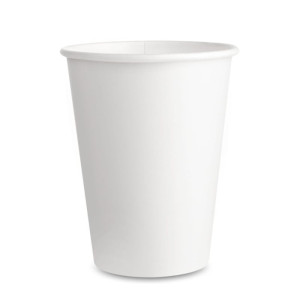 Kubek papierowy biały 250 ml - 80 szt.