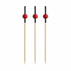 Patyczki finger food - Red Pearl - 7 cm - 250 szt.