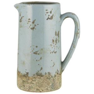 Ib Laursen- Wazon ceramiczny z uchwytem Aqua Haze