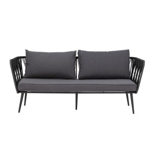 Bloomingville - Sofa Pavone czarna