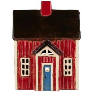 Domek ceramiczny Visby na tealight | Ib Laursen
