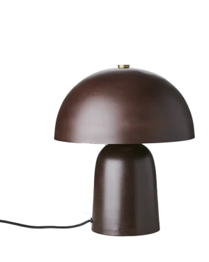 Affari of Sweden - Lampa stołowa grzybek brązowa średnia