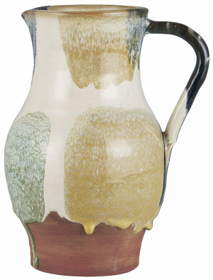 Ib Laursen- Wazon ceramiczny rustykalny wielokolorowy Awinion