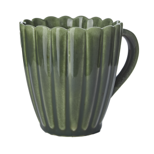Affari of Sweden - Kubek ceramiczny Hulda zielony