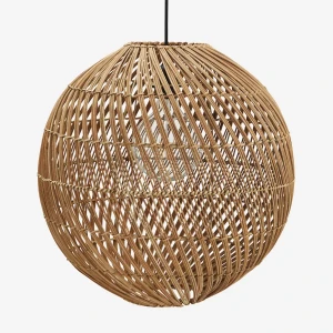Madam Stoltz - Lampa rattanowa sufitowa