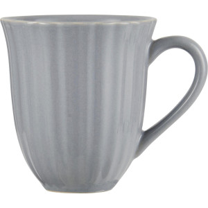 Ib Laursen - Zestaw 6 kubków z rowkami Mynte French Grey 240 ml