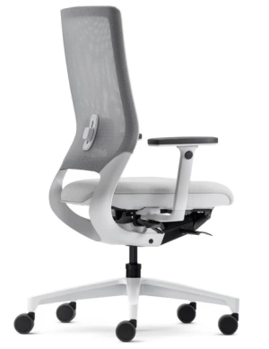 Fotel biurowy Mera white siatka