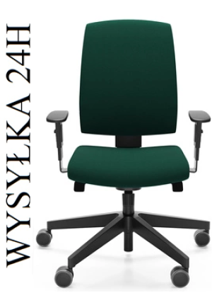 Zielony fotel biurowy Profim Raya | Wysyłka 24h