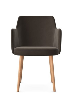 Fotel konferencyjny NOMA Wood