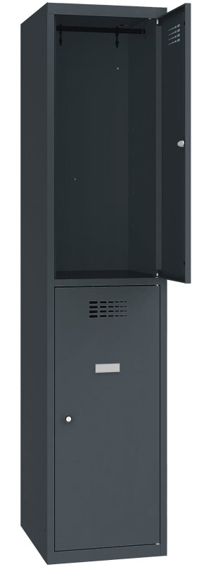 Szafa socjalna skrytkowa SUS 412W Malow - 40 cm, 2 schowki