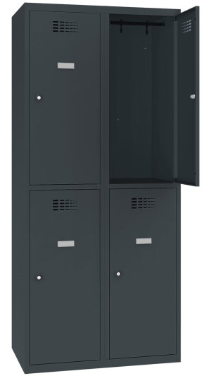 Szafa socjalna skrytkowa SUS 422W Malow - 80 cm, 4 schowki