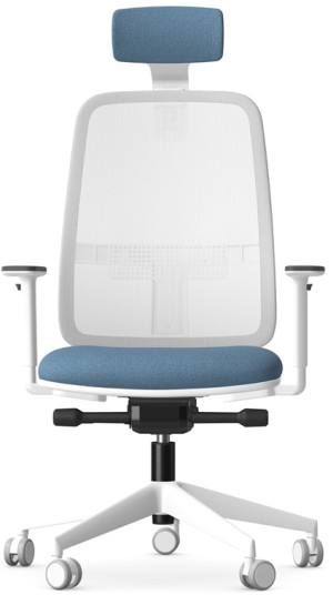 Fotel biurowy TIME Mesh White