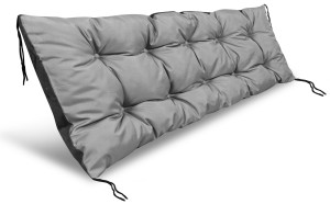 Puutarhapatja 120x50 cm penkille, kiikulle, paletille vedenpitävä harmaa