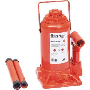 Podnośnik hydrauliczny warsztatowy słupkowy H= 210-395 mm udżwig 12 t 65112