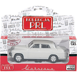 Warszawa 223 Samochód 14 x 6 cm model 1:43 Kolekcja PRL od 3 roku 90030