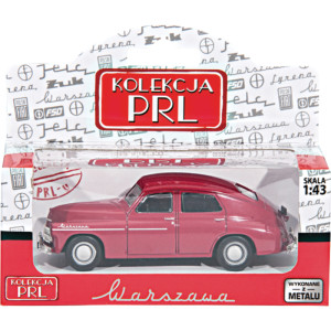 Warszawa M-20 Samochód 10 x 4 cm model 1:43 Kolekcja PRL od 3 roku 90046