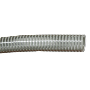 Wąż spiralny PVC fi wew. 30 mm fi zew. 37 mm R gięcia 120 mm próżnia 0,6bar