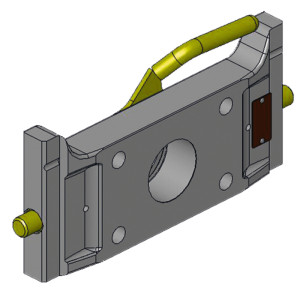 Płyta adaptacyjna 30x150 mm 3000 kg 89,3 kN M20 Scharmuller 07.7314.52-A02