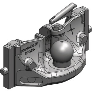 Zaczep automatyczny K80 390mm Scharmuller 05.6390.46-A02
