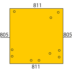 Szyba tylna Renault 650885624 GRANIT 7700681720