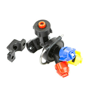 Głowica korpus rozpylacza typ Rau na rurę fi 20mm opryskiwacza AP010009G320