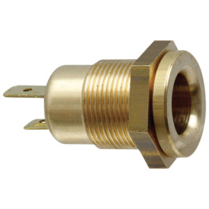 Gniazdo 50743899  z 2 przyłączami płaskimi, 6-24 V