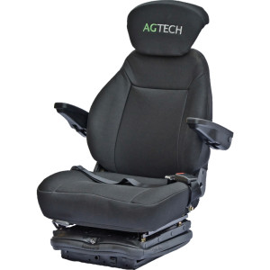 Siedzenie amortyzowane pneumatycznie materiałowe czarne Ursus 89343901 AGTECH PREMIUM