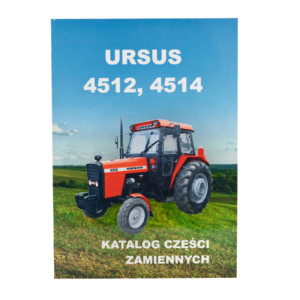 Katalog części zamiennych do ciagnika Ursus 4512 4514 spis modeli URSUS4512