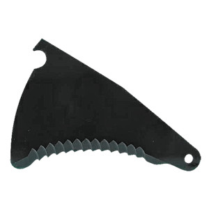 Nóż przyczepy samozbierającej Kemper 297 x 440 mm 5 mm fi 19 mm 60810F