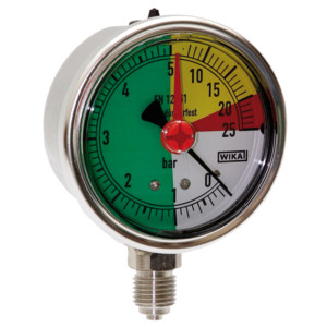 Manometr 63mm 67011401525F WIKA