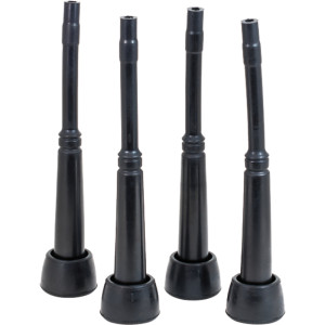 Gumy strzykowe czarne do kolektora dojarki krów bydła fi 8 mm 9600101 x4