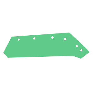 Lemiesz z wymiennym dziobem 63018 ze śrubami