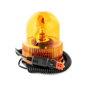 Lampa błyskowa ostrzegawcza kogut HALOGEN H1 na magnes 12V 21W 12VLBH11