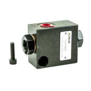 Regulator przepływu oleju hydraulicznego kombajn Bizon Z-056 Z058 504099556