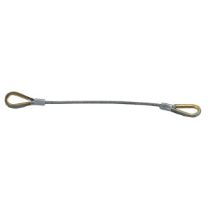 Linka hamulca ręcznego z końcówkami L-270mm Ursus C385 902 1012 80231009