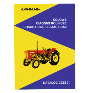 Katalog ciągnik Ursus C-360 C-355 C-355M