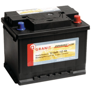 Akumulator 12V 62Ah 12V niemiecki Granit 56015 56093 56111 5634000613162