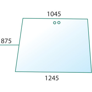 Szyba CASE 3210 3220 3230 kabina LP PRZEDNIA 144768A1
