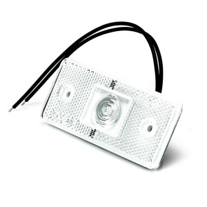 Lampa zespolona obrysowa pozycyjna przednia LED 12-24V IP66/68 105PW17DLED