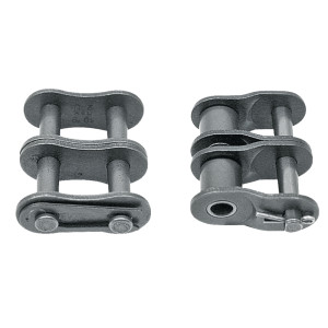 Półogniwo łańcucha rolkowego dwurzędowego 16 B-2 1/2 cala P16B2 x25 szt