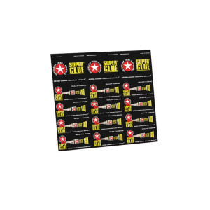 Klej preparat środek błyskawiczny Super Glue 152120 opakowanie 2g x12 sztuk